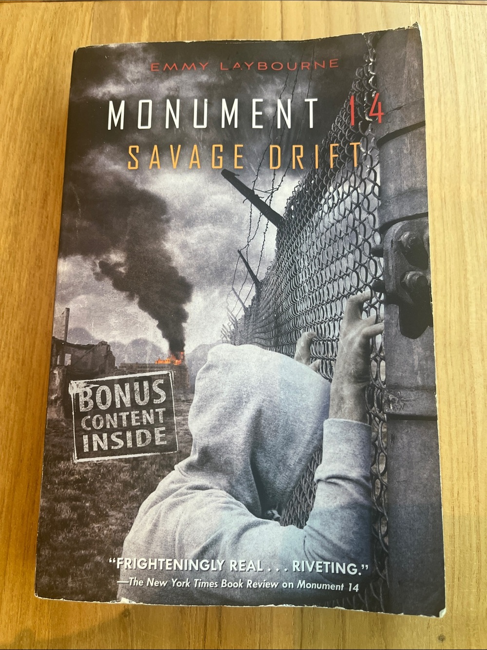 Monument 14: Savage Drift Paperback - Gray Cover
